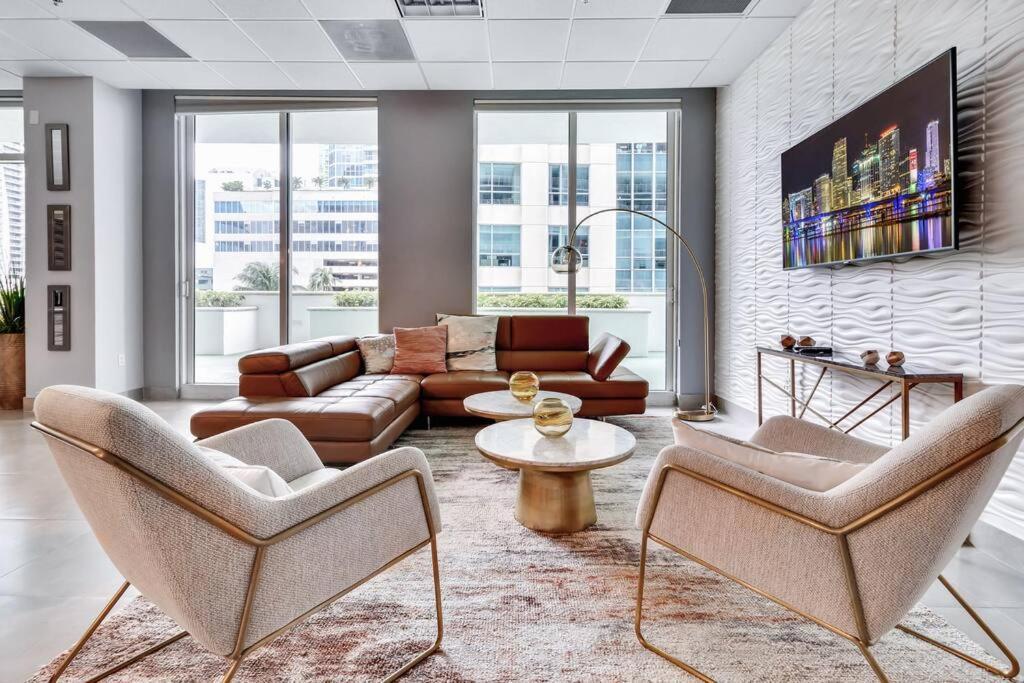 Modern 2/2 With Beautiful Ocean And Brickell Views Lejlighed Miami Eksteriør billede