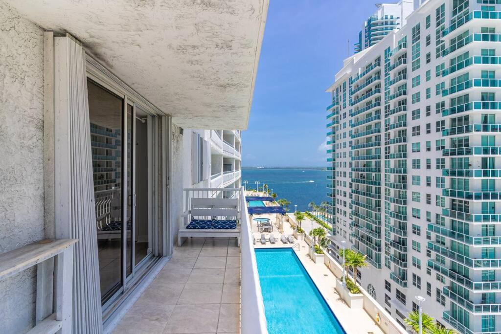 Modern 2/2 With Beautiful Ocean And Brickell Views Lejlighed Miami Eksteriør billede