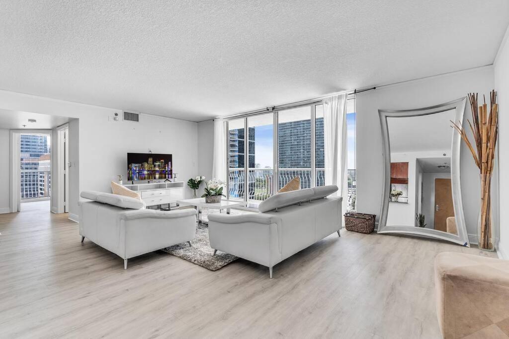 Modern 2/2 With Beautiful Ocean And Brickell Views Lejlighed Miami Eksteriør billede