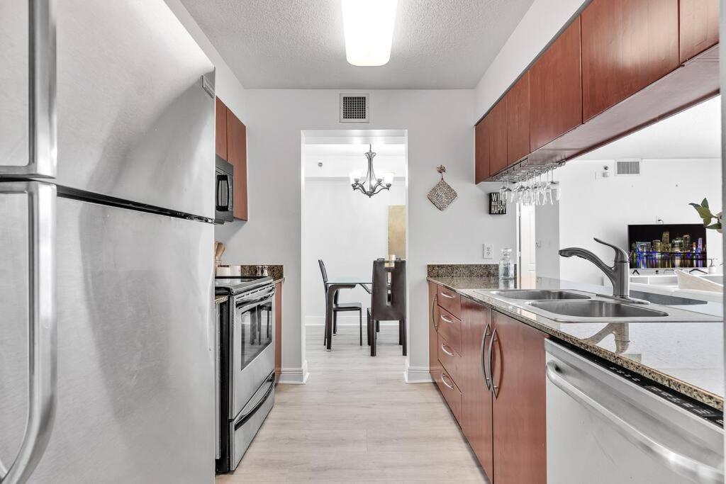 Modern 2/2 With Beautiful Ocean And Brickell Views Lejlighed Miami Eksteriør billede