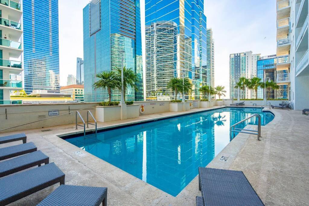 Modern 2/2 With Beautiful Ocean And Brickell Views Lejlighed Miami Eksteriør billede